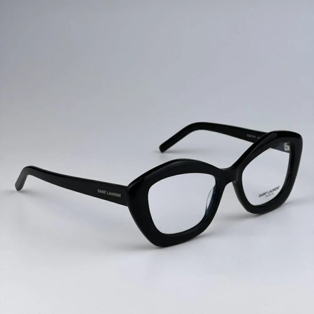 NEW Saint Laurent SL68 OPT 001 Black Cat Eye Women Eyeglasses